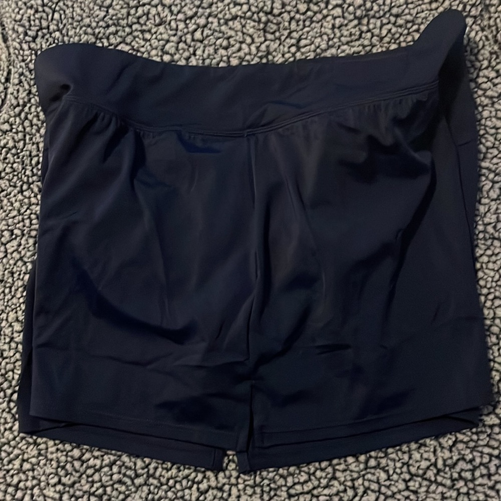 Swim Solutions Dark Navy Blue Thigh Minimizer Swimmin… Gem